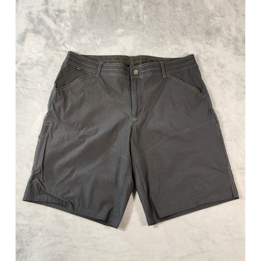 Kuhl Shorts Mens 40 Grey Renegade Performance Utility Hiking Outdoor Casual 5121